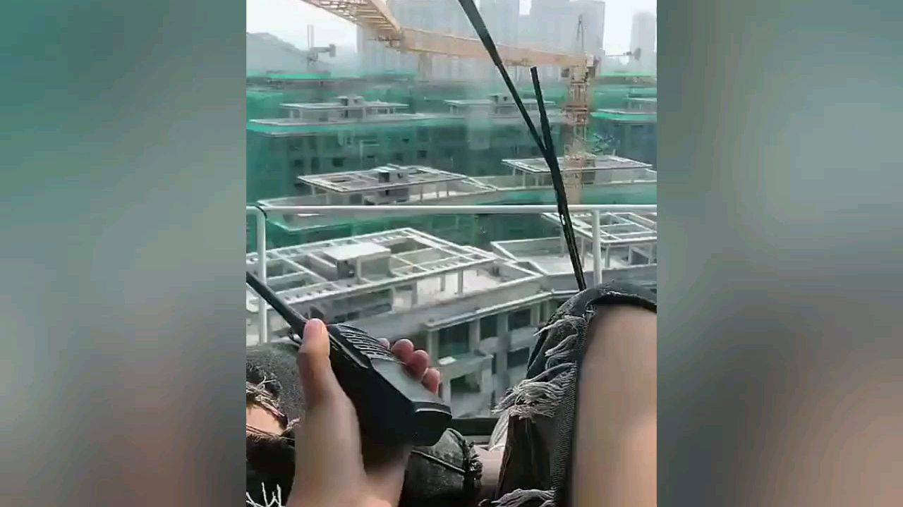 开塔吊的小姐姐,好厉害哦!